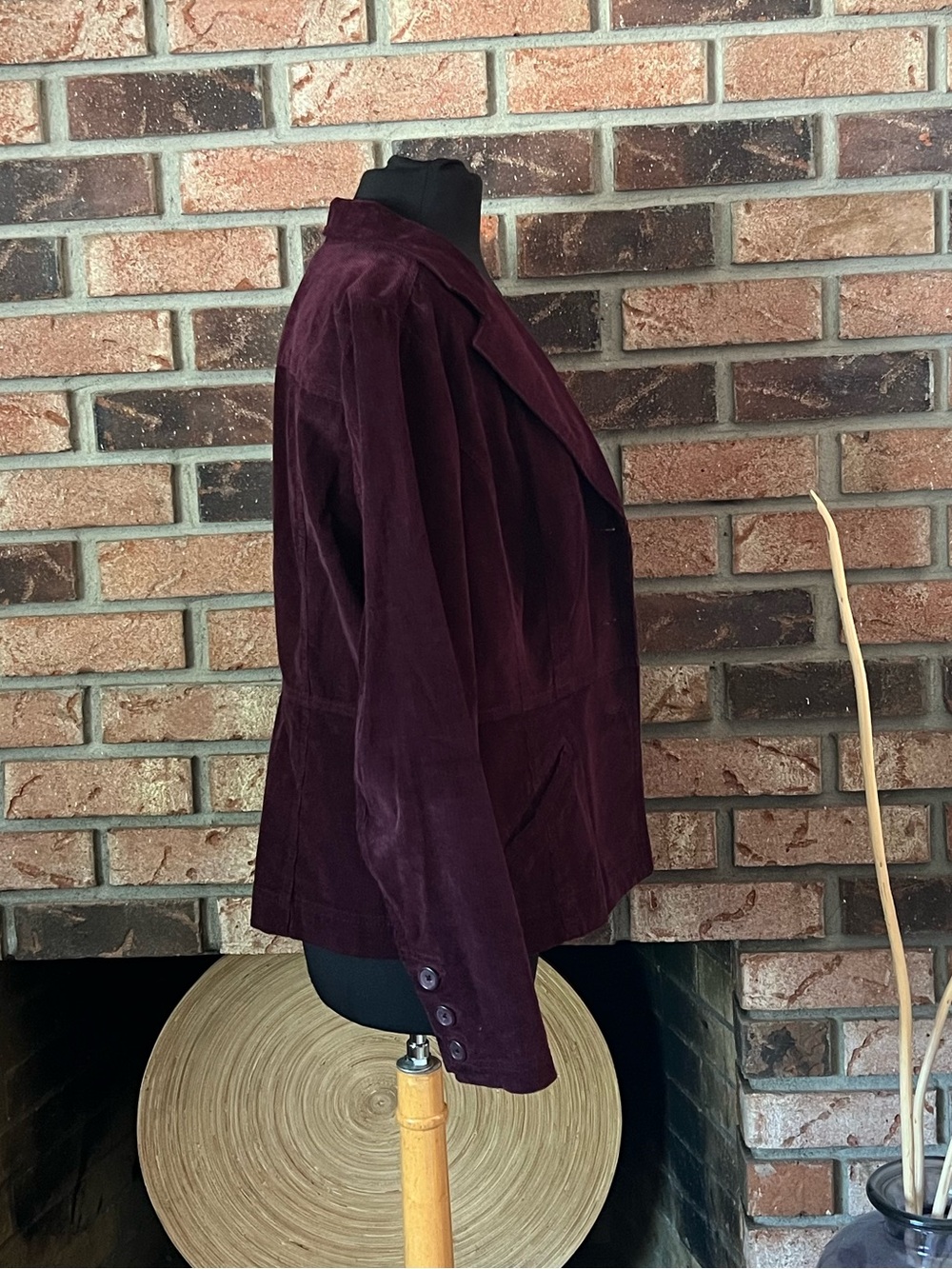 St. John’s Bay Stretch Corduroy Blazer - Picture 4 of 4